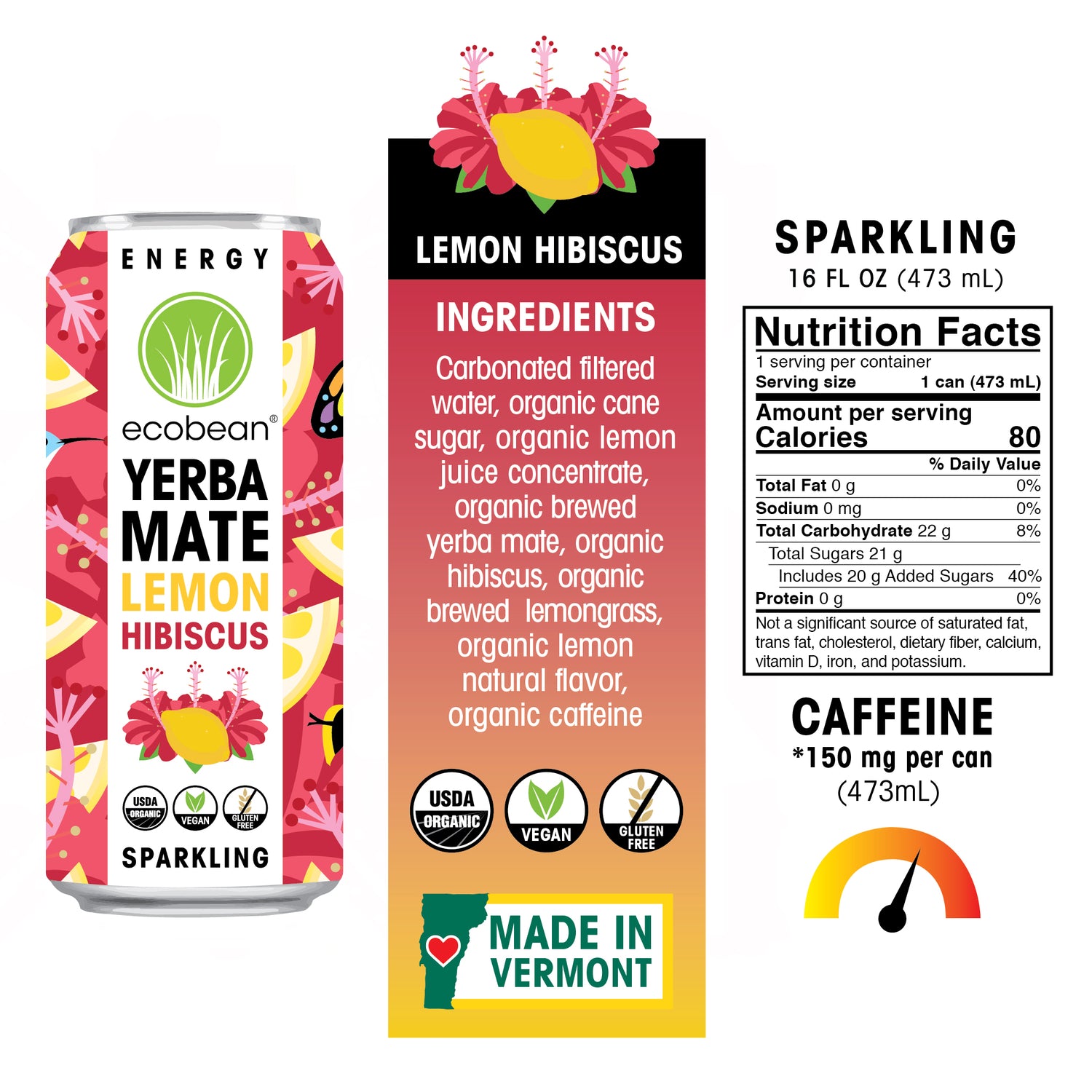 LEMON HIBISCUS 12 PACK