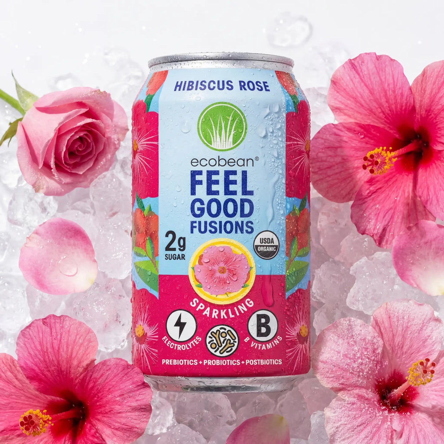 Ecobean - Feel Good Fusions - Hibiscus Rose - 2