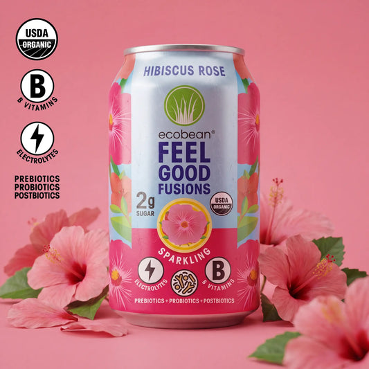 Ecobean - Feel Good Fusions - Hibiscus Rose - 1