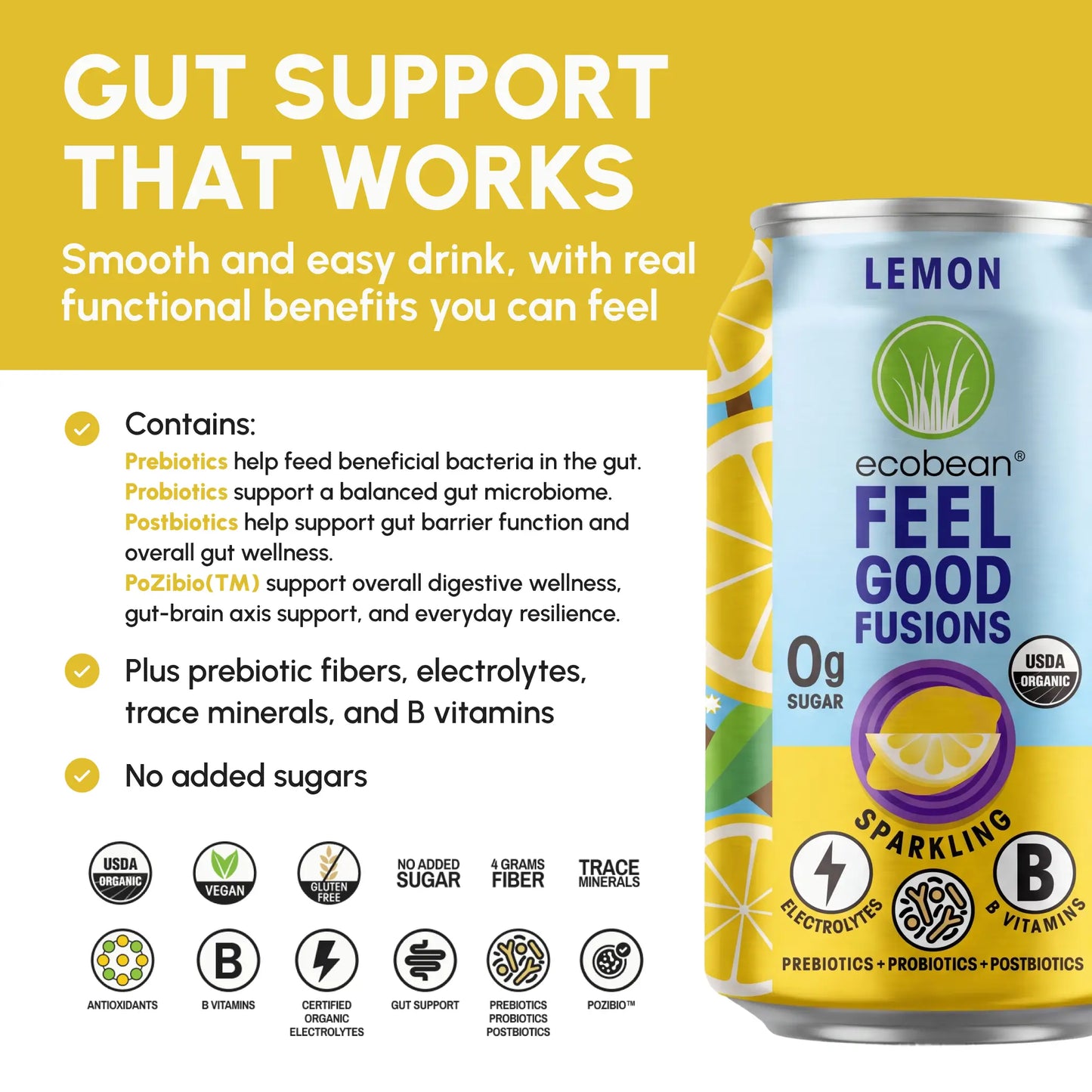 Ecobean - Feel Good Fusions - Lemon - 5