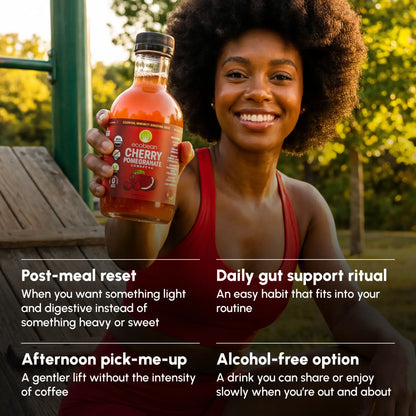 Ecobean - Kombucha - Cherry Pomegranate - 2