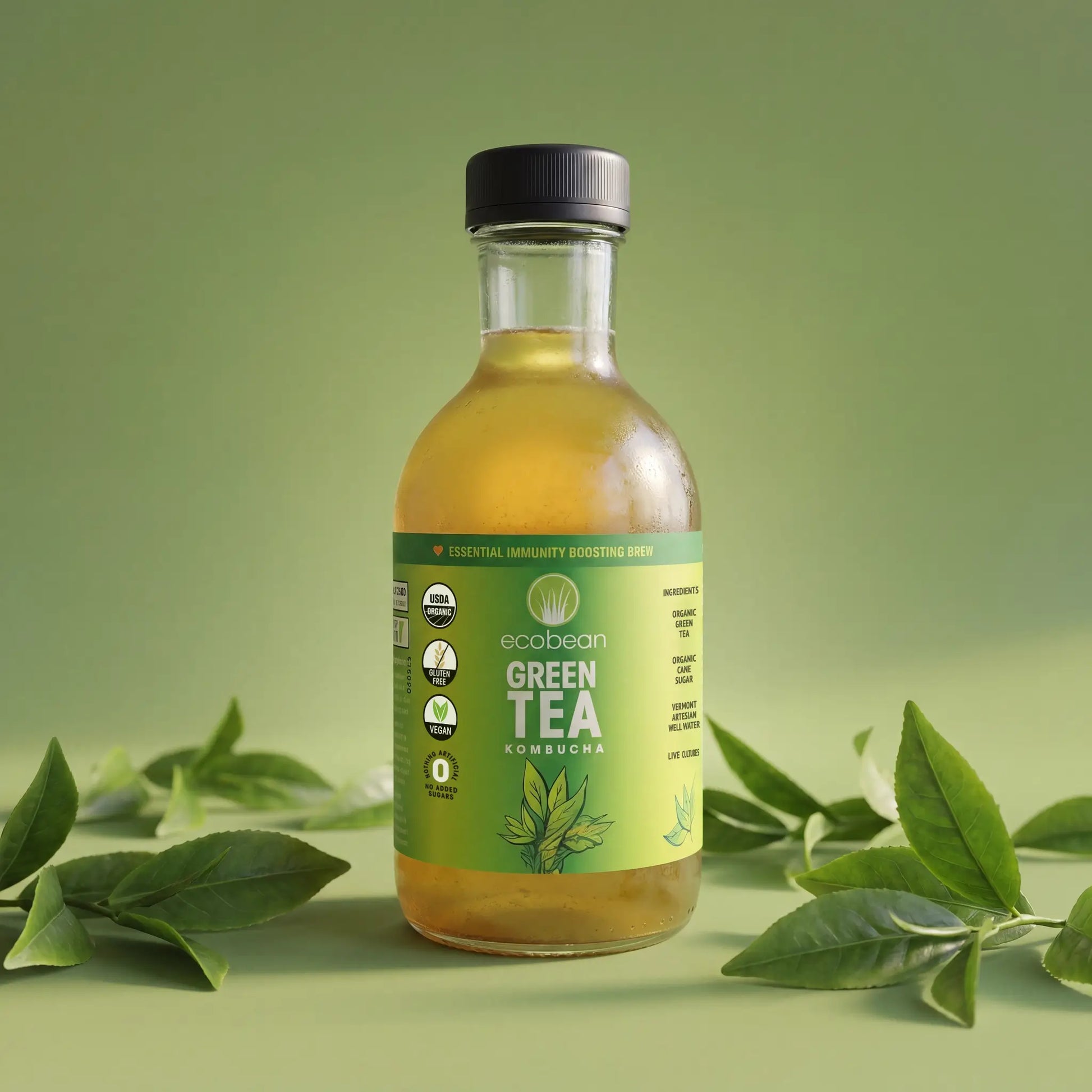 Ecobean - Kombucha - Green Tea - 1