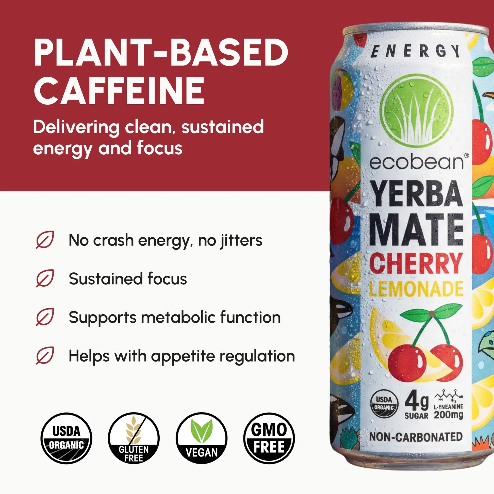 Ecobean - Yerba Mate - Cherry Lemonade - 4