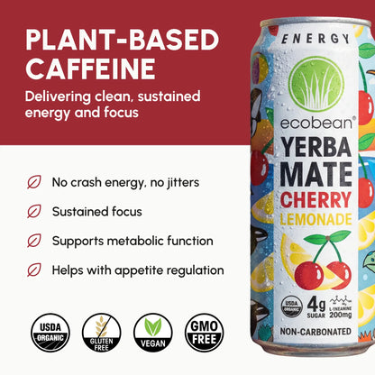 Ecobean - Yerba Mate - Cherry Lemonade - 4