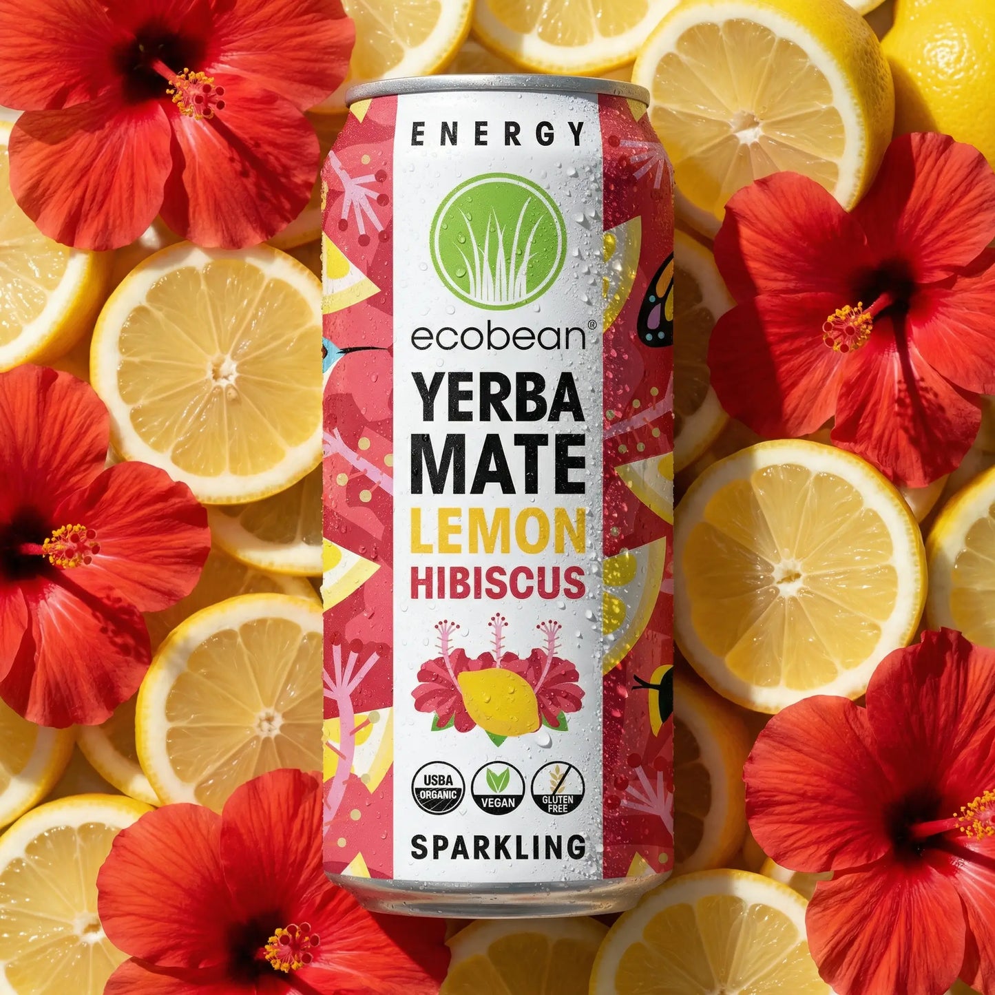 Ecobean - Yerba Mate - Lemon Hibiscus - 2