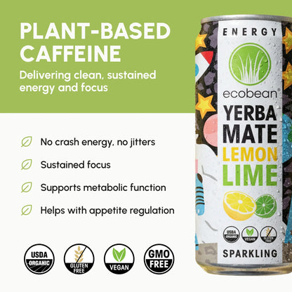 Ecobean - Yerba Mate - Lemon Lime - 4