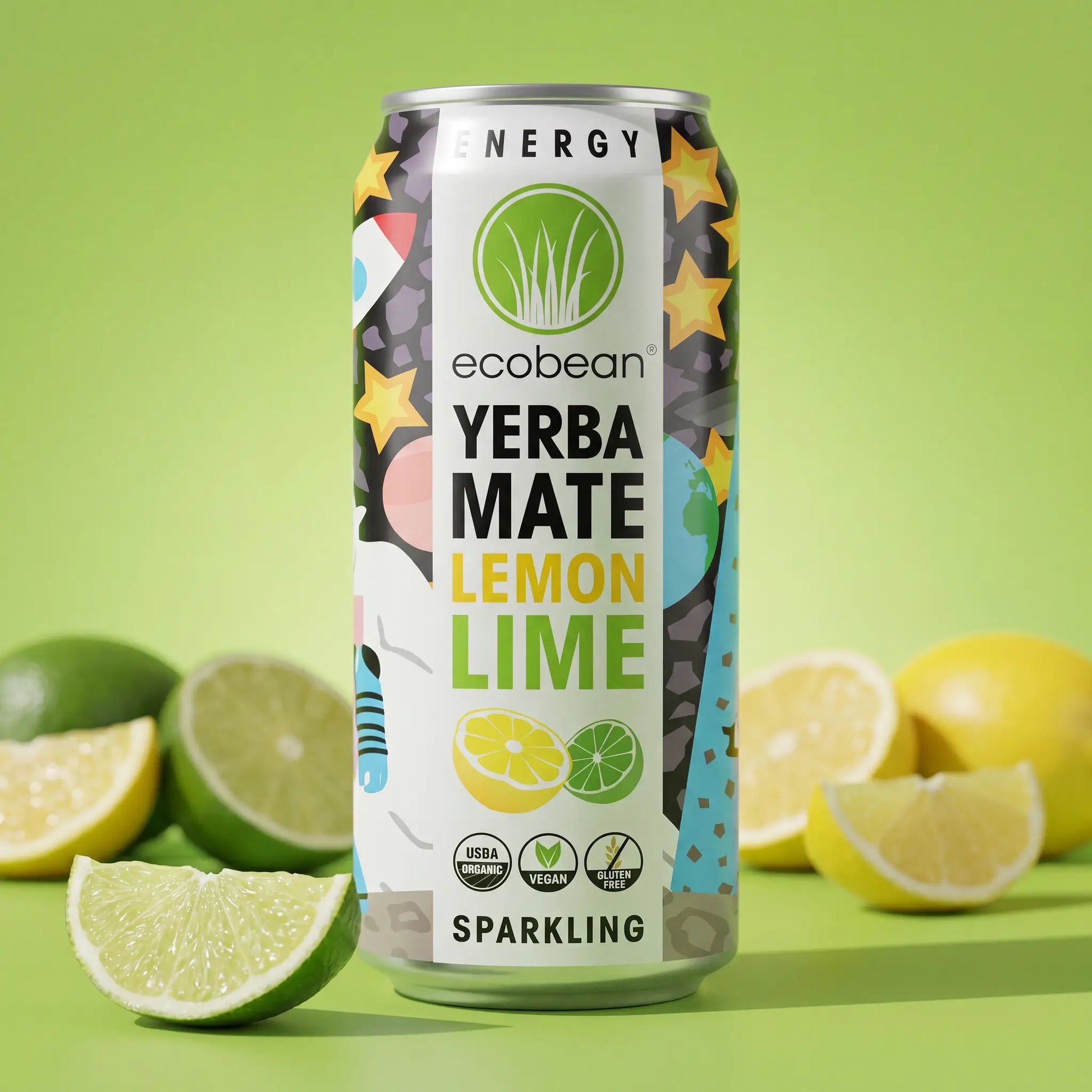 Ecobean - Yerba Mate - Lemon Lime - 1