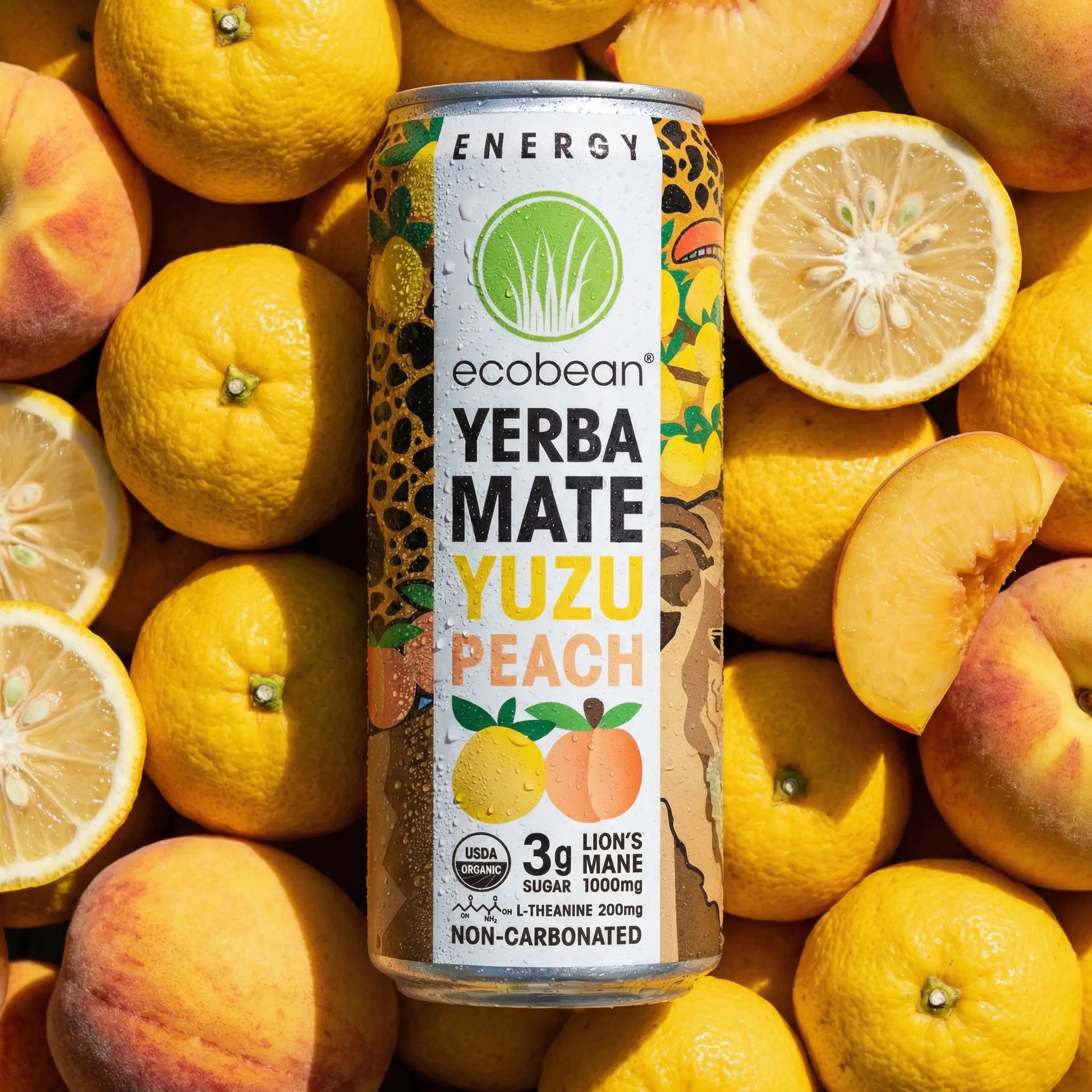 Ecobean - Yerba Mate - Yuzu Peach - 2