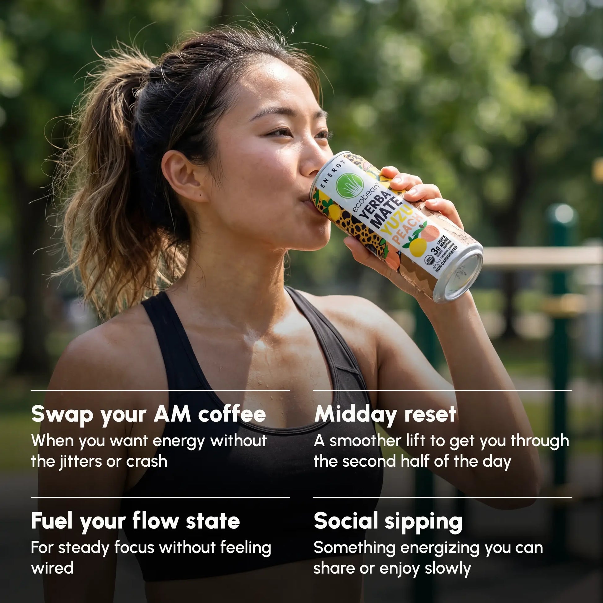 Ecobean - Yerba Mate - Yuzu Peach - 3