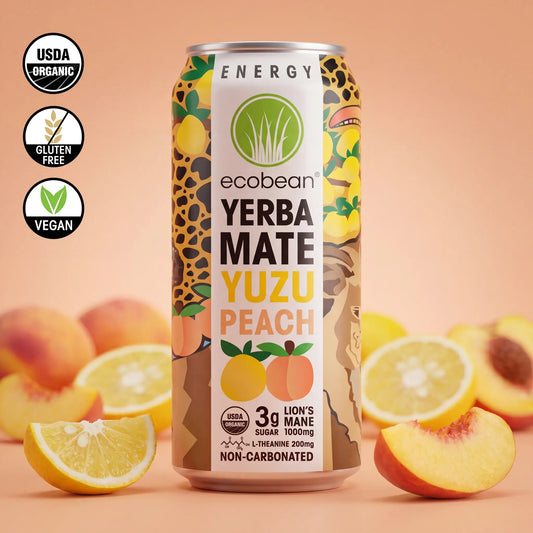 Ecobean - Yerba Mate - Yuzu Peach - 1