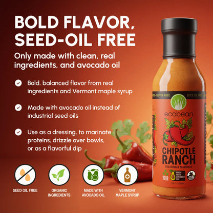 Ecobean - Salad Dressings - Chipotle Ranch - 3