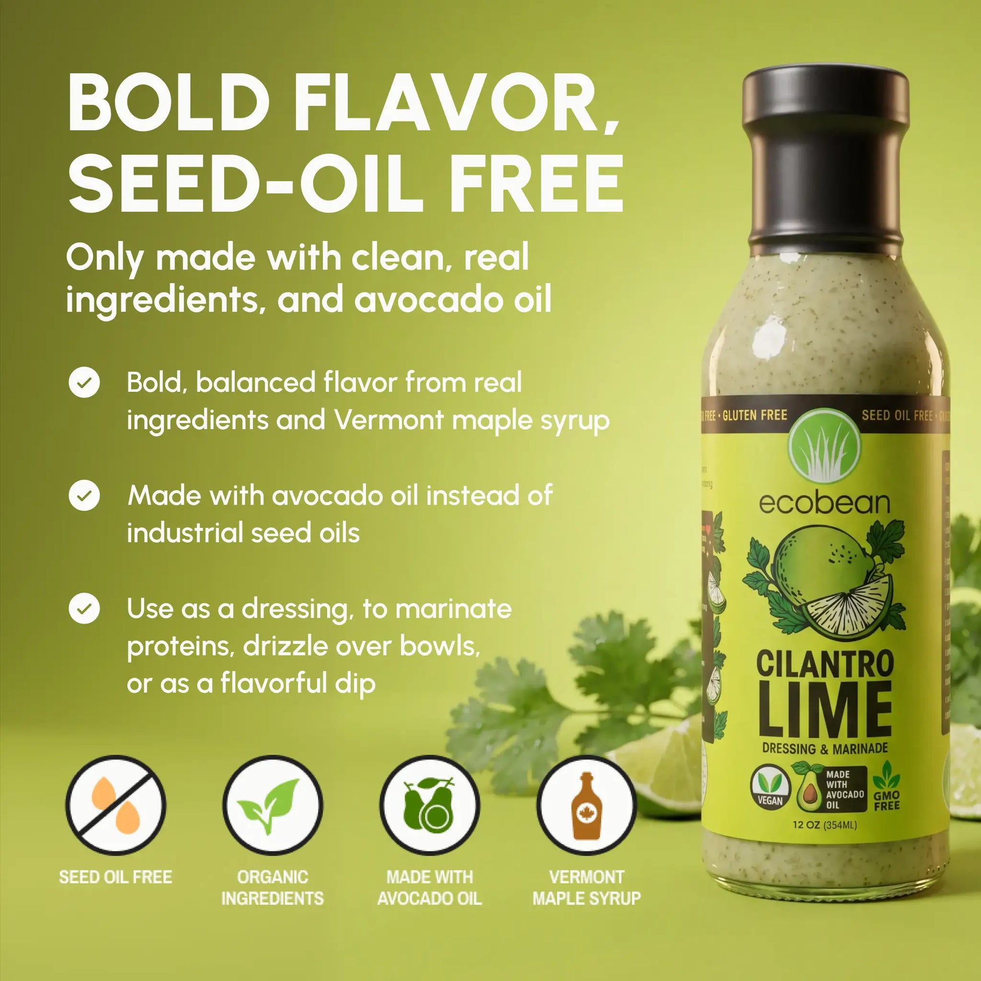Ecobean - Salad Dressings - Cilantro Lime - 3