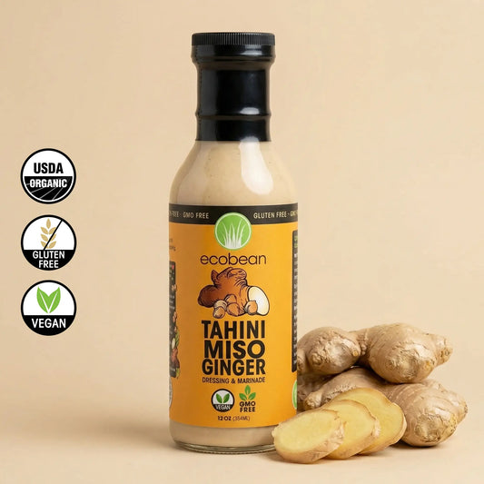 TAHINI MISO GINGER SALAD DRESSING