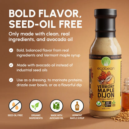 Ecobean - Salad Dressings - Vermont Maple Dijon - 3