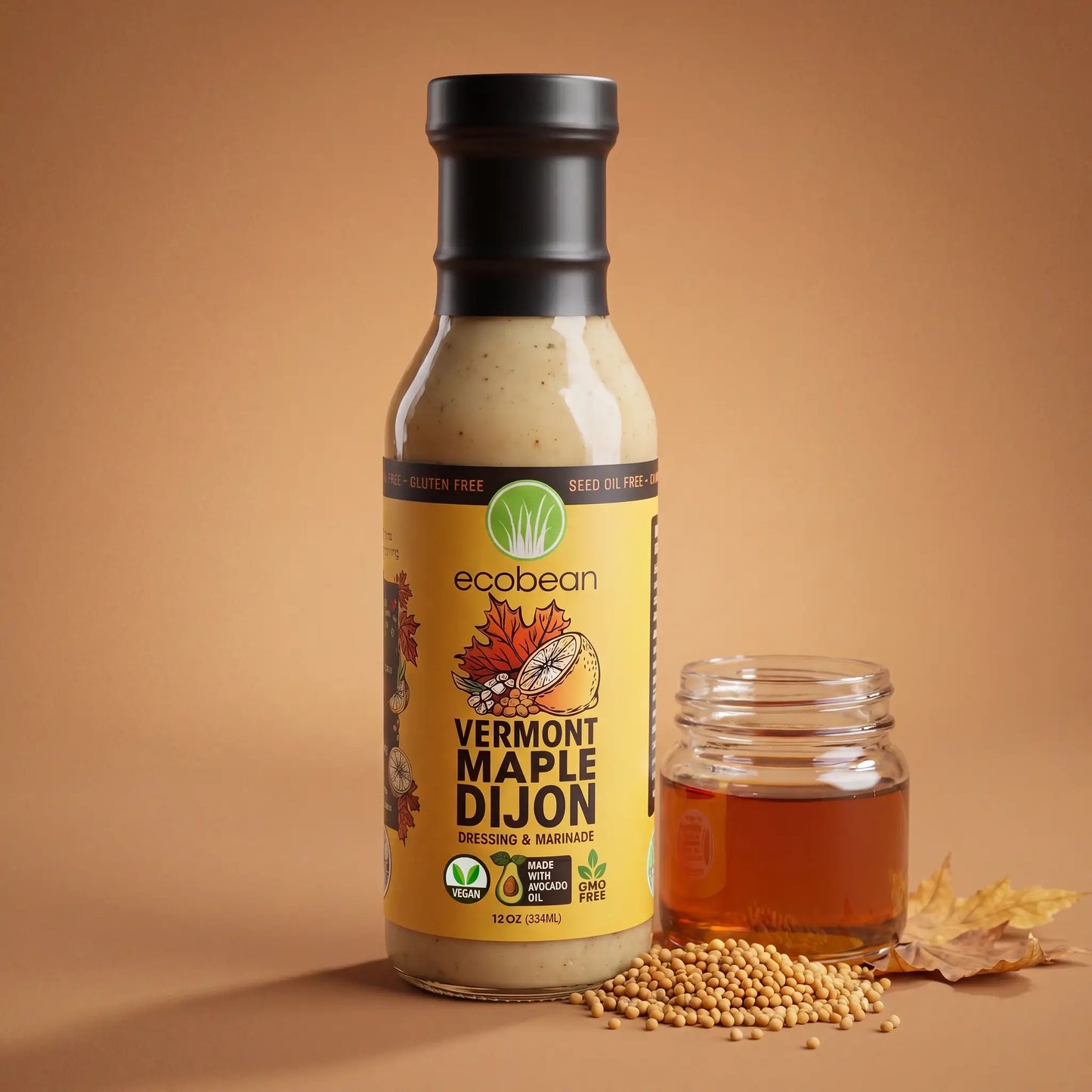 Ecobean - Salad Dressings - Vermont Maple Dijon - 1